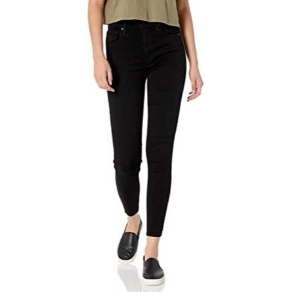 Levi's Mile High Super Skinny Women's Size 24 Jeans Black